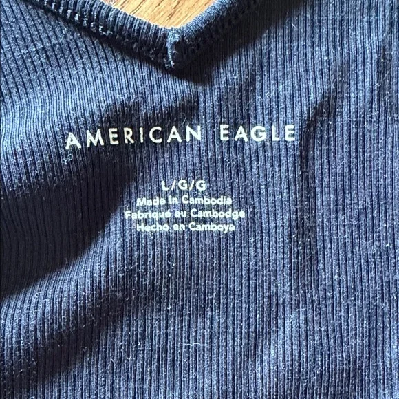 American Eagle Outfitters Charcoal Bodysuit - Picture 3 of 3